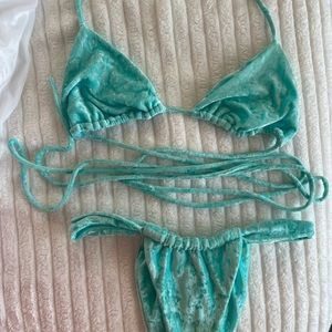 INAMORATA velvet swim set size small